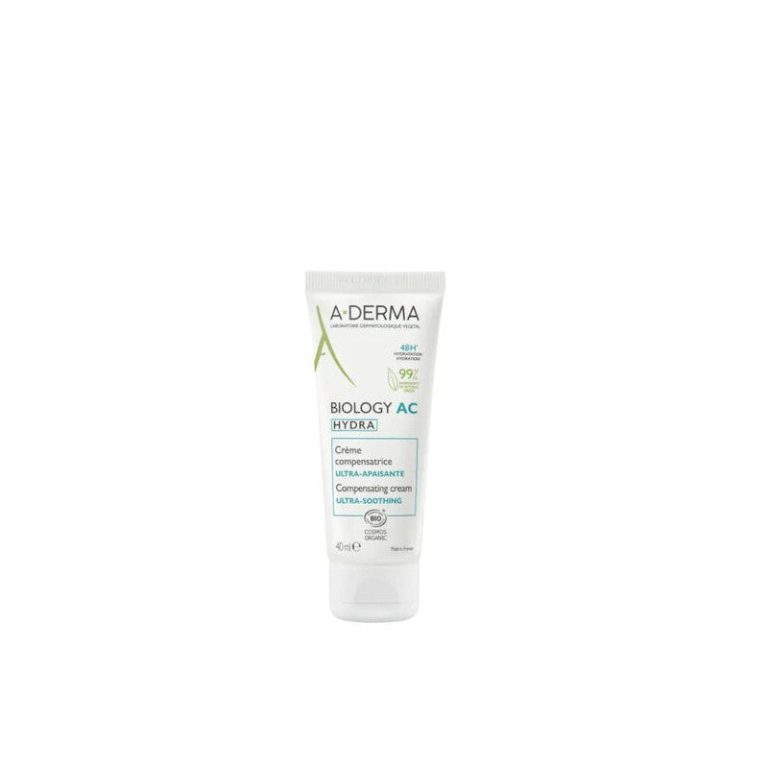 A-Derma Biology AC Hydra Crème compensatrice ultra-apaisante 40 ml