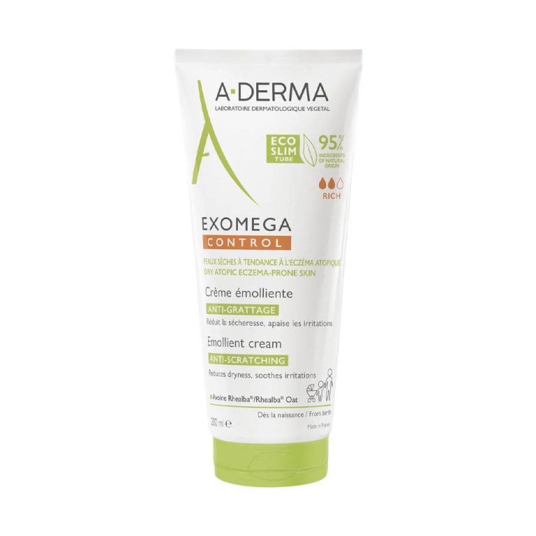 A-Derma Exomega Control Crème émolliente 200 ml