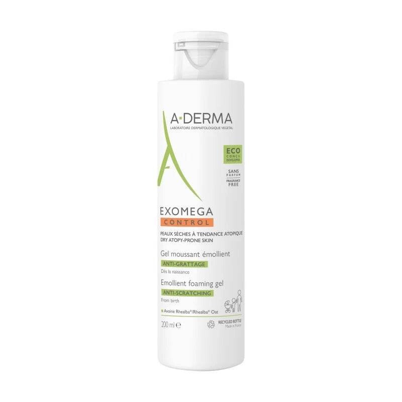 A-Derma Exomega Control Gel moussant émollient