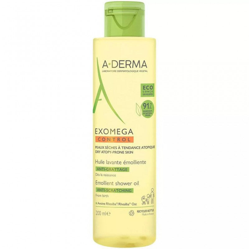 A-Derma Exomega Control Huile lavante émolliente 200 ml A-Derma Exomega Control Huile lavante émolliente 200 ml