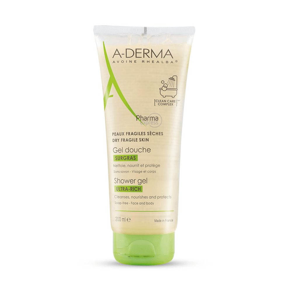 A-Derma Gel douche surgras ultra-riche 200 ml
