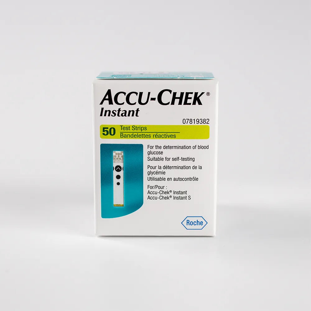 Accu-Chek Instant Bandelettes réactives 50 bandelettes