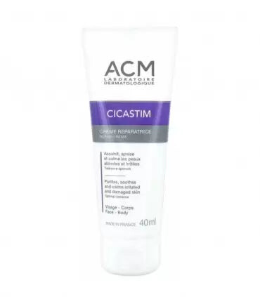 ACM Cicastim Crème réparatrice apaisante visage et corps 40 ml