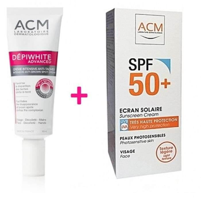 ACM Dépiwhite Advanced Crème intensive anti-taches + Écran solaire ACM Dépiwhite Advanced Crème intensive anti-taches + Écran solaire