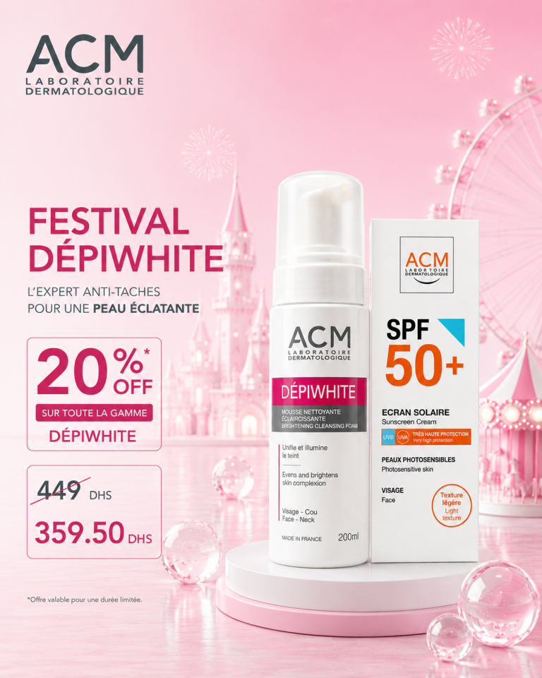 ACM Dépiwhite Mousse nettoyante éclaircissante 200 ml