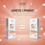 ACM Écran solaire SPF50+ 40 ml + Écran solaire offert
