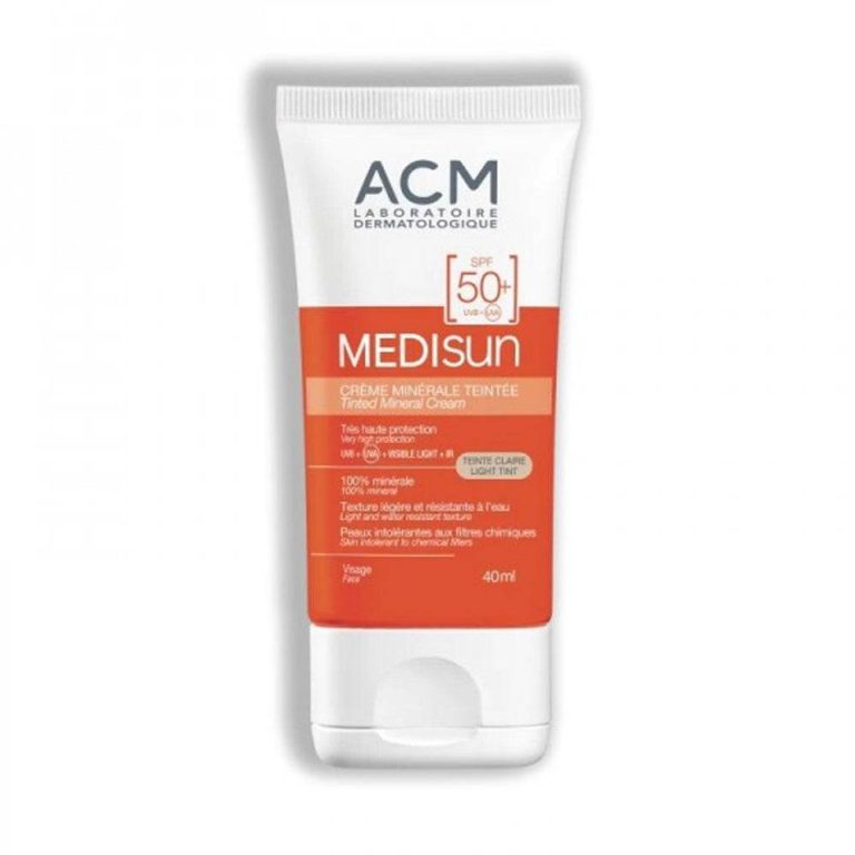 ACM Médisun Écran minéral teinte claire SPF50+ 40 ml
