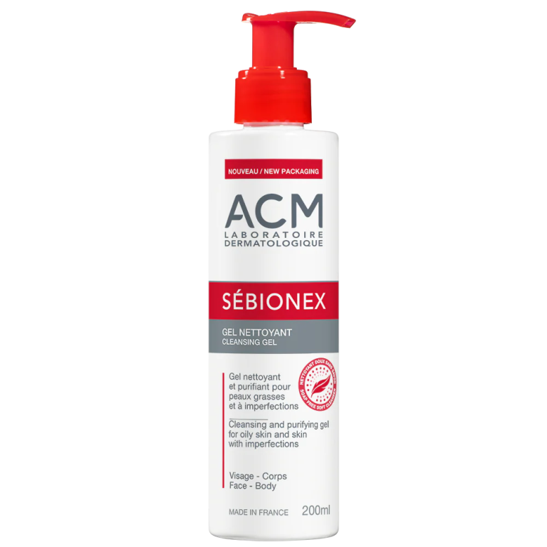 ACM Sébionex Gel nettoyant visage et corps