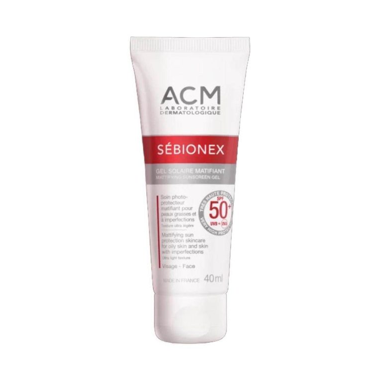 ACM Sébionex Gel solaire matifiant SPF50+ 40 ml