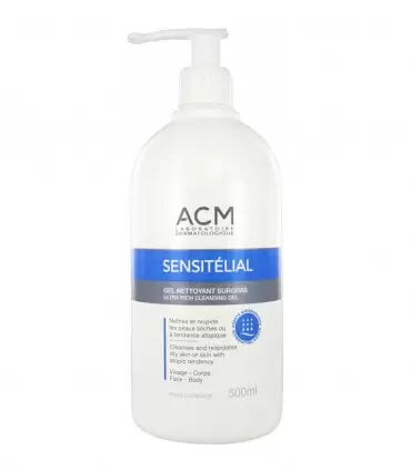 ACM Sensitélial Gel nettoyant surgras 500 ml ACM Sensitélial Gel nettoyant surgras 500 ml