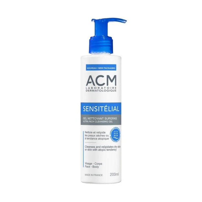 ACM Sensitélial Gel nettoyant surgras