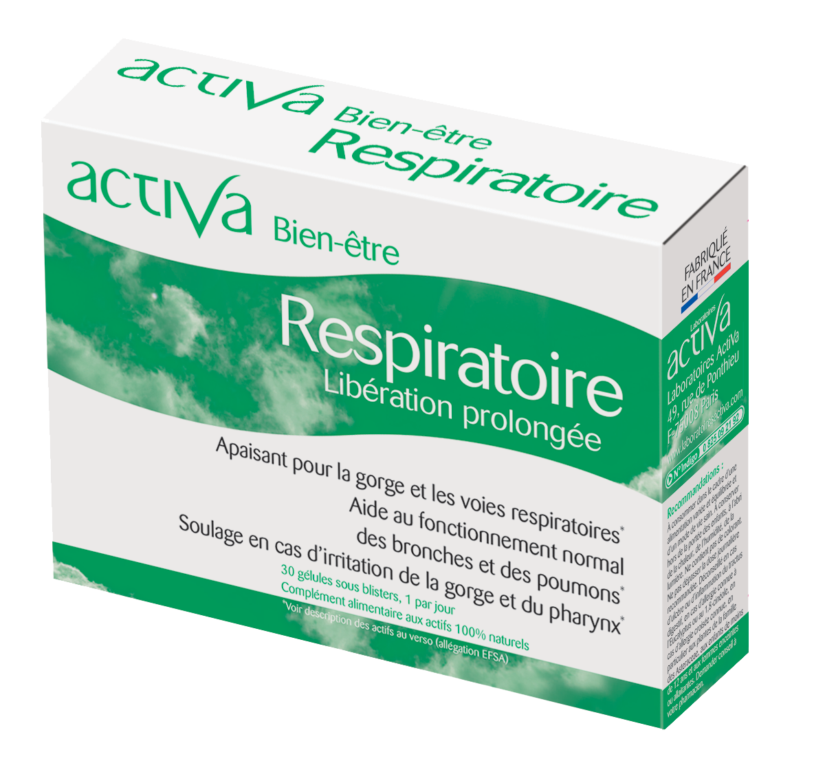 Activa Bien-Être Respiratoire Complément alimentaire Activa Bien-Être Respiratoire Complément alimentaire