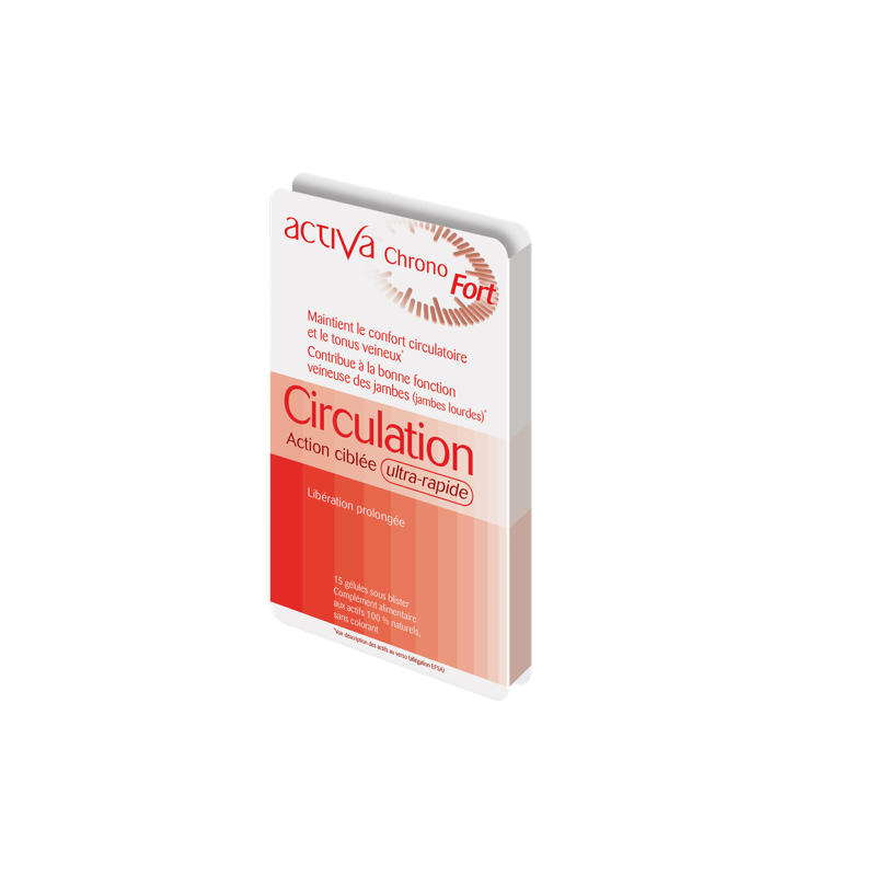 Activa Chrono Circulation 15 gélules Activa Chrono Circulation 15 gélules