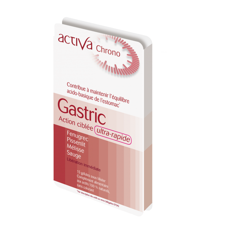 Activa Chrono Gastric 15 gélules Activa Chrono Gastric 15 gélules