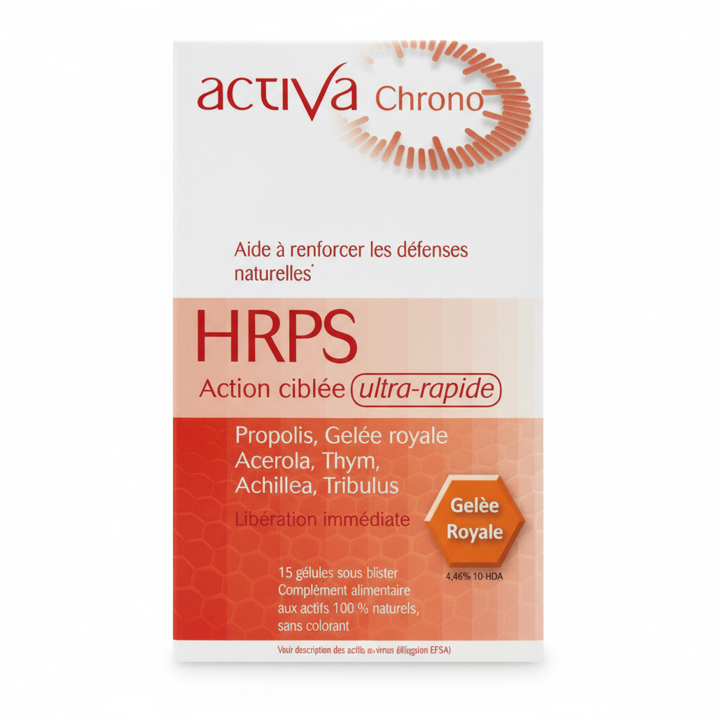 Activa Chrono HRPS 15 gélules Activa Chrono HRPS 15 gélules