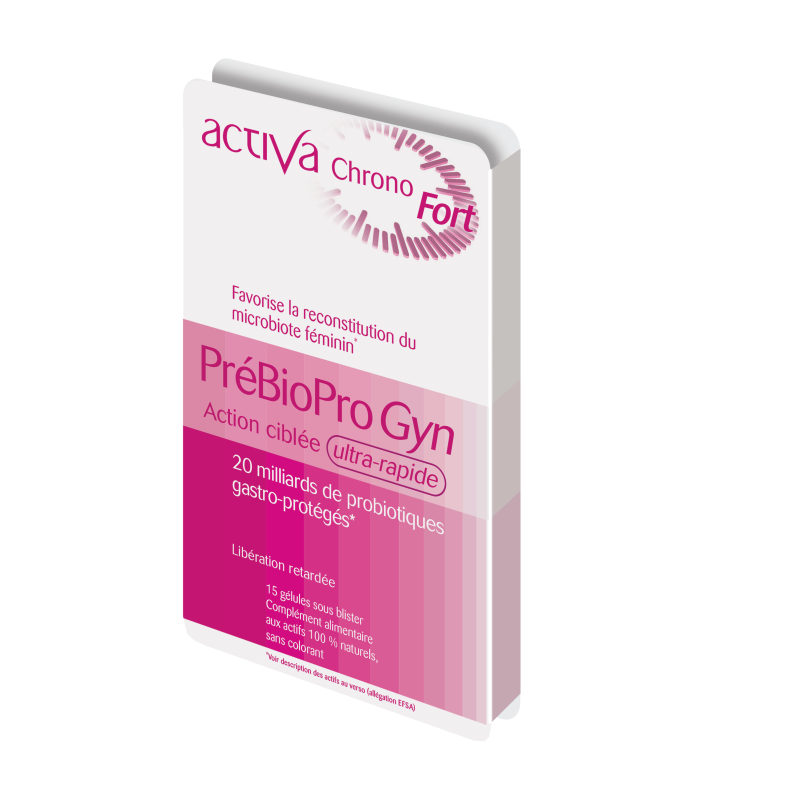 Activa Chrono PréBioPro Gyn 15 gélules Activa Chrono PréBioPro Gyn 15 gélules