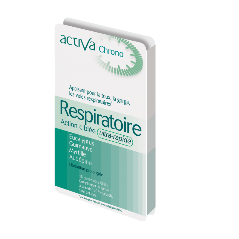 Activa Chrono Respiratoire 15 gélules Activa Chrono Respiratoire 15 gélules