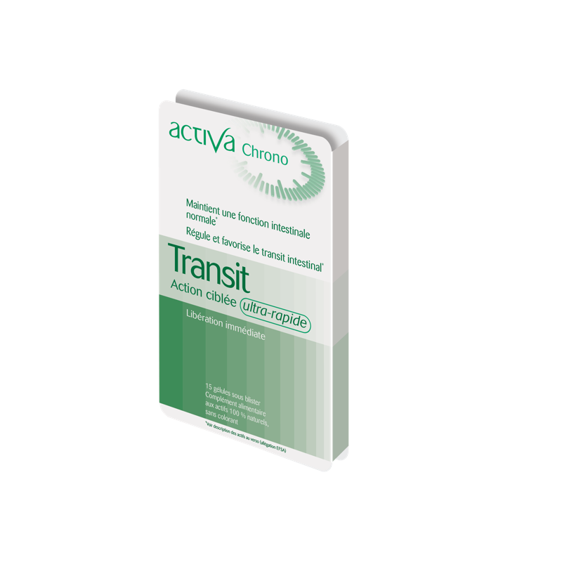 Activa Chrono Transit 15 gélules Activa Chrono Transit 15 gélules