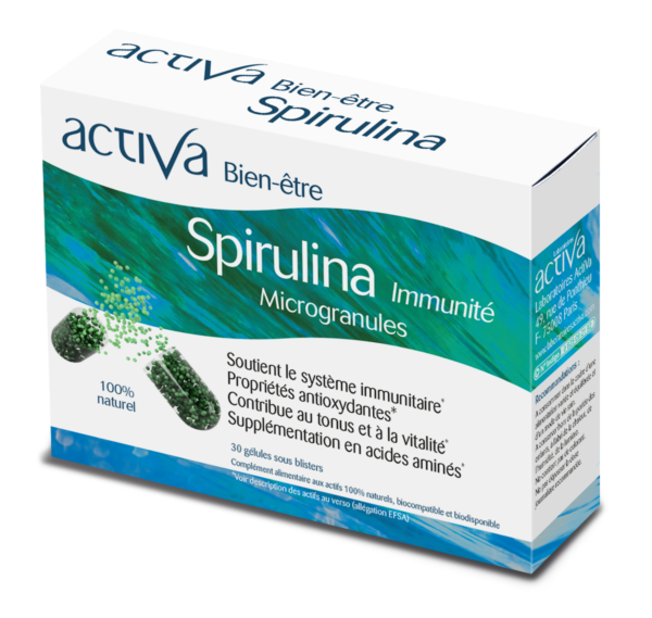 Activa Spirulina 30 gélules Activa Spirulina 30 gélules