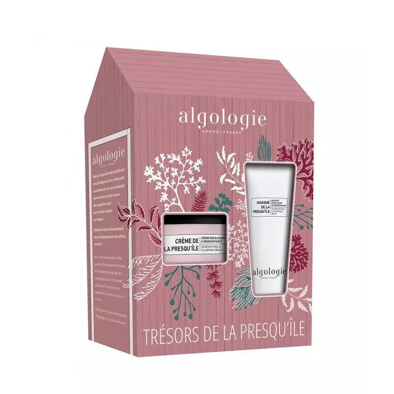 Algologie Coffret Crème de la Presqu'île 50 ml + Masque de la Presqu'île Algologie Coffret Crème de la Presqu'île 50 ml + Masque de la Presqu'île