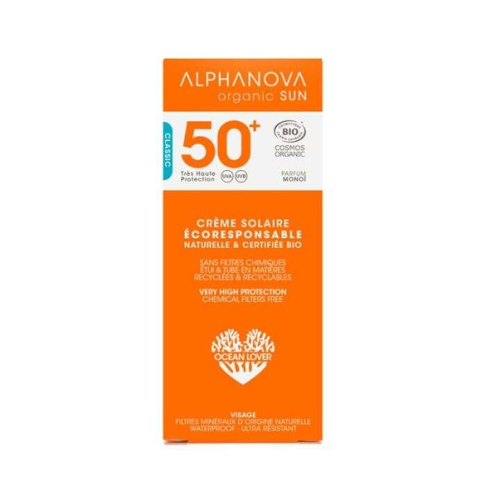 Alphanova Crème solaire bio SPF50+ 50 g