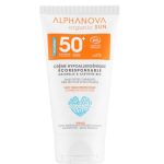 Alphanova Crème solaire bio visage hypoallergénique SPF50+