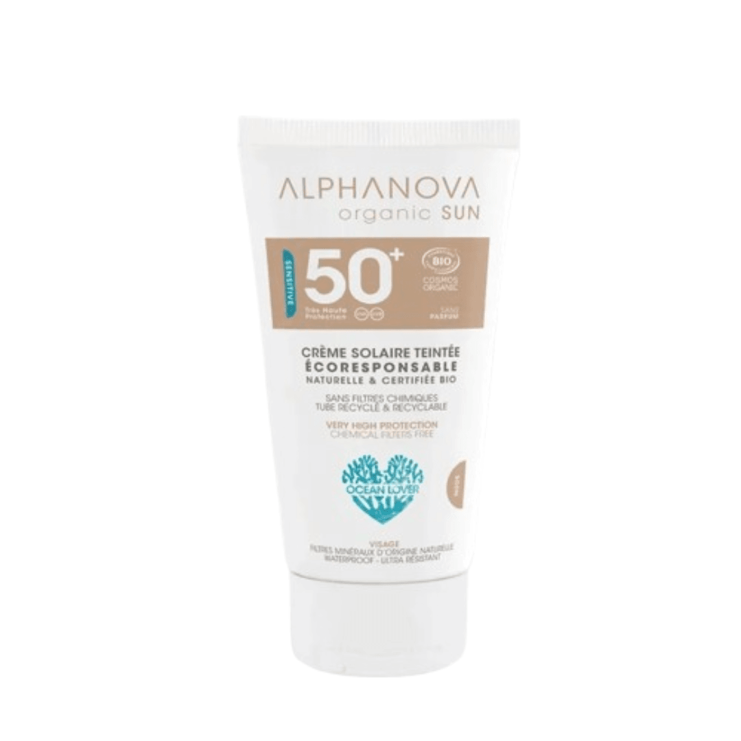 Alphanova Sun Crème solaire teinte claire SPF50+ 50 g Alphanova Sun Crème solaire teinte claire SPF50+ 50 g