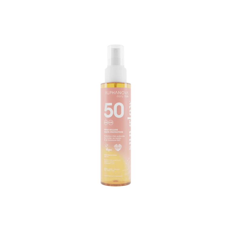 Alphanova Sun Glow Huile solaire SPF50 125 ml