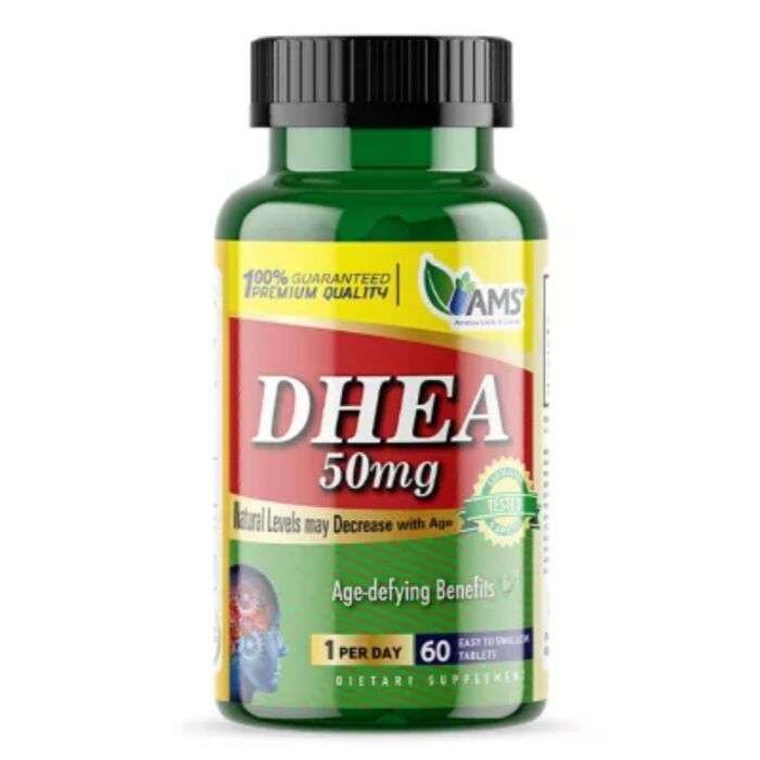 AMS DHEA 50 mg 60 capsules AMS DHEA 50 mg 60 capsules