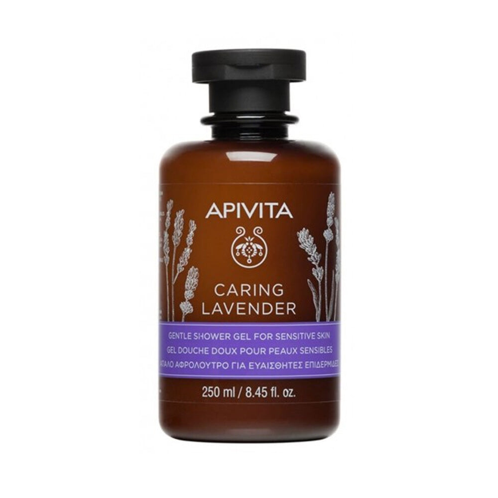 Apivita Gel douche doux lavande peaux sensibles 250 ml Apivita Gel douche doux lavande peaux sensibles 250 ml