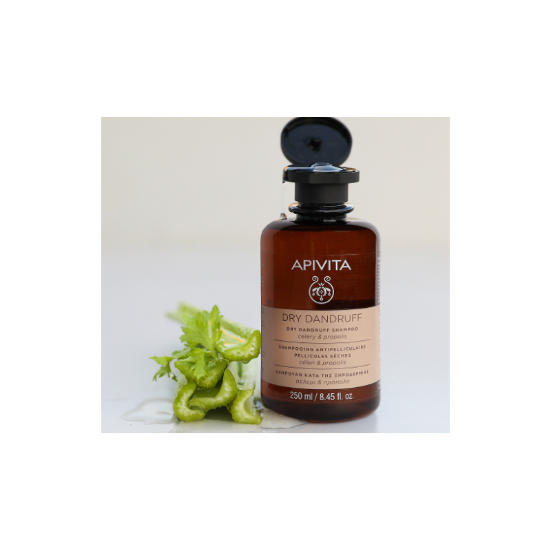 Apivita Shampooing antipelliculaire céleri et propolis 250 ml Apivita Shampooing antipelliculaire céleri et propolis 250 ml