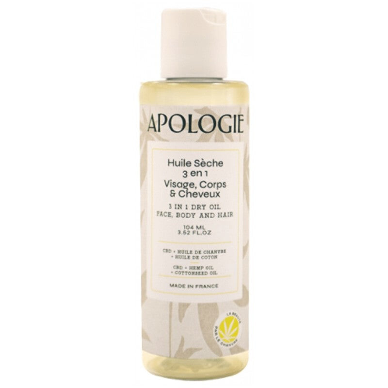 Apologie Huile sèche 3 en 1 visage et corps 104 ml Apologie Huile sèche 3 en 1 visage et corps 104 ml