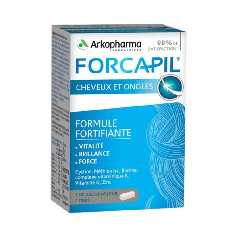 Arkopharma Forcapil Cheveux et ongles 60 gélules