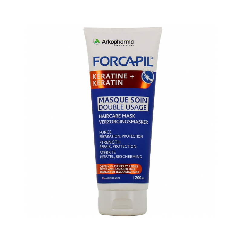 arkopharma-forcapil-keratine-masque-soin-double-usage-200-ml Arkopharma Forcapil Kératine Masque soin double usage 200 ml