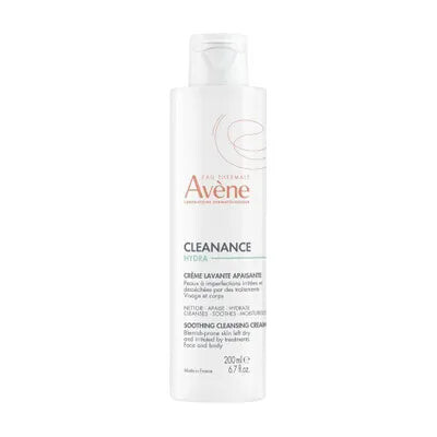 Avène Cleanance Hydra Crème lavante apaisante 200 ml Avène Cleanance Hydra Crème lavante apaisante 200 ml