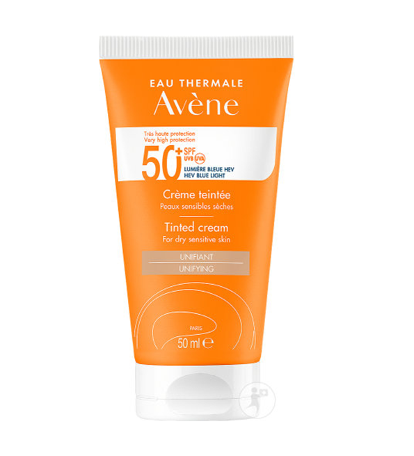 Avène Crème solaire teintée très haute protection SPF50+ 50 ml Avène Crème solaire teintée très haute protection SPF50+ 50 ml