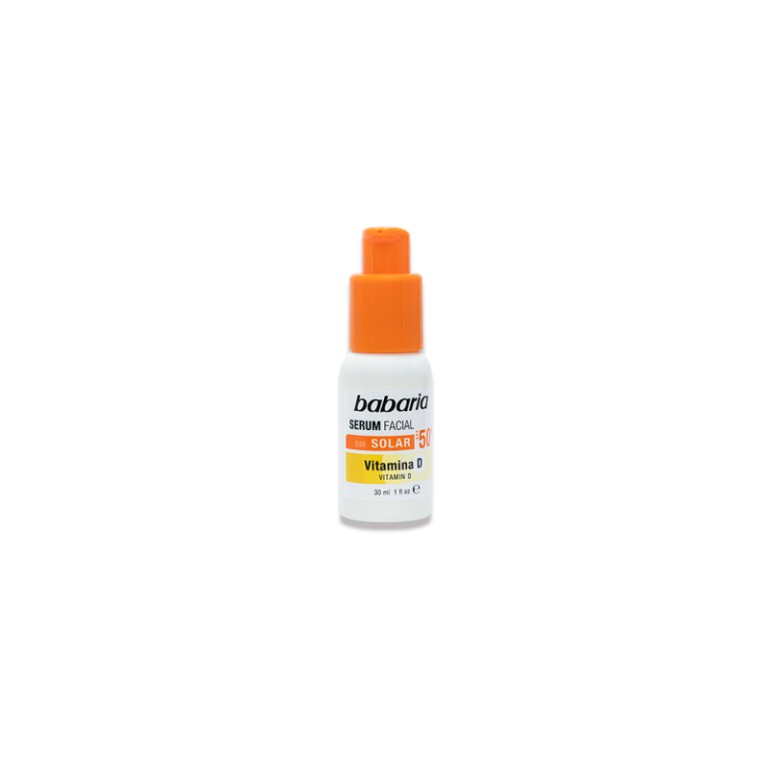 Babaria Sérum solaire visage Vitamin D SPF50+ 30 ml