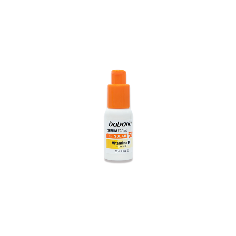 Babaria Sérum solaire visage Vitamin D SPF50+ 30 ml Babaria Sérum solaire visage Vitamin D SPF50+ 30 ml