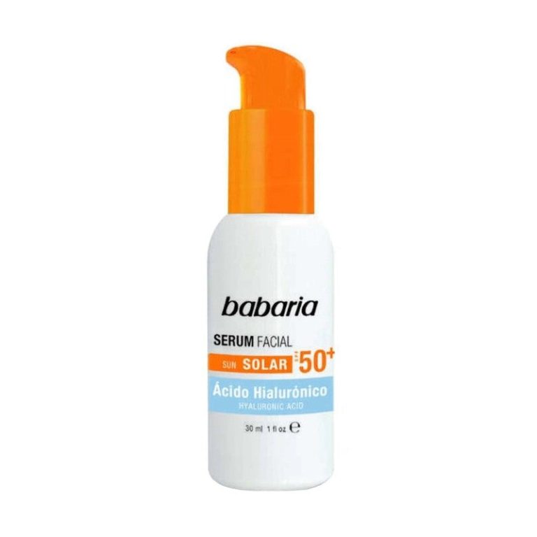Babaria Sérum visage à l'acide hyaluronique SPF50+