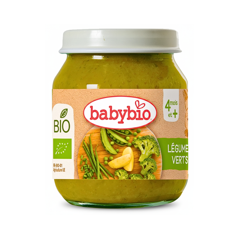 Babybio Petit pot Légumes verts 130 g dès 4 mois