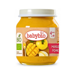 Babybio Petit pot Mangue Pomme 130 g dès 6 mois