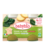 Babybio Pot Pomme de terre épinard dès 4 mois 2 x 130 g