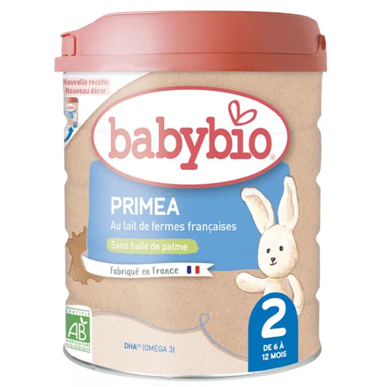 Babybio Primea 2 Lait 2ème âge 800 g dès 6 mois