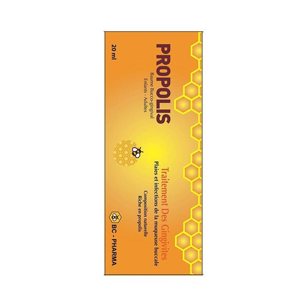 BC Pharma Baume gingival Propolis 20 ml BC Pharma Baume gingival Propolis 20 ml