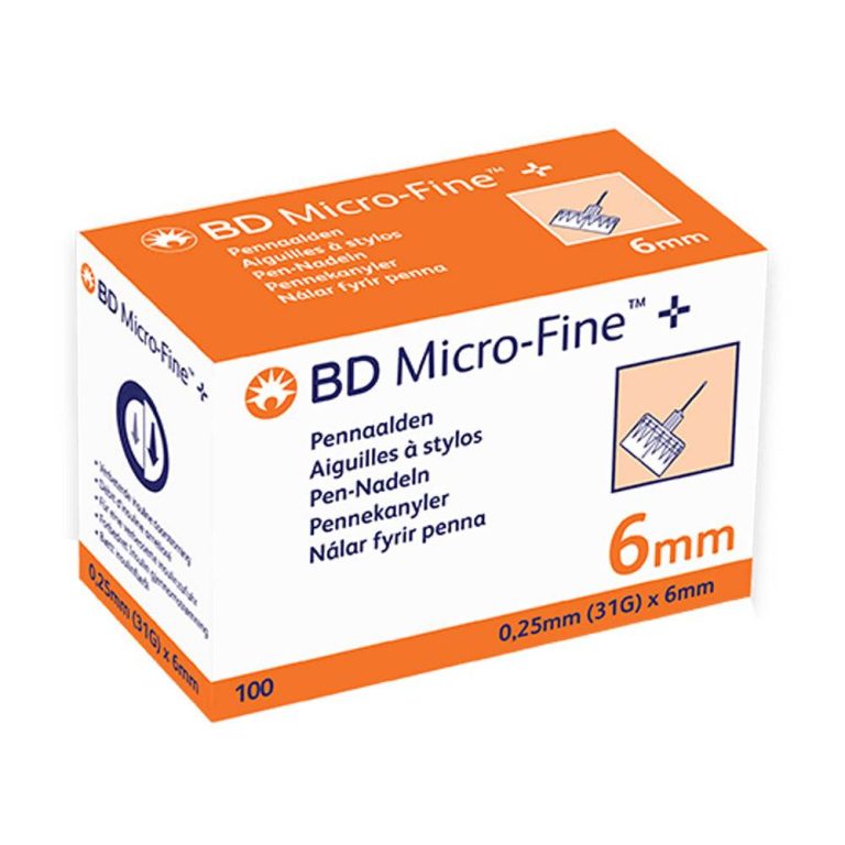 BD Micro-Fine+ Aiguilles à insuline 30G 8 mm