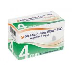 BD Micro-Fine+ Aiguilles à insuline 32G 4 mm