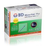 BD Micro-Fine+ Seringue à insuline 0,5 ml à l'unité