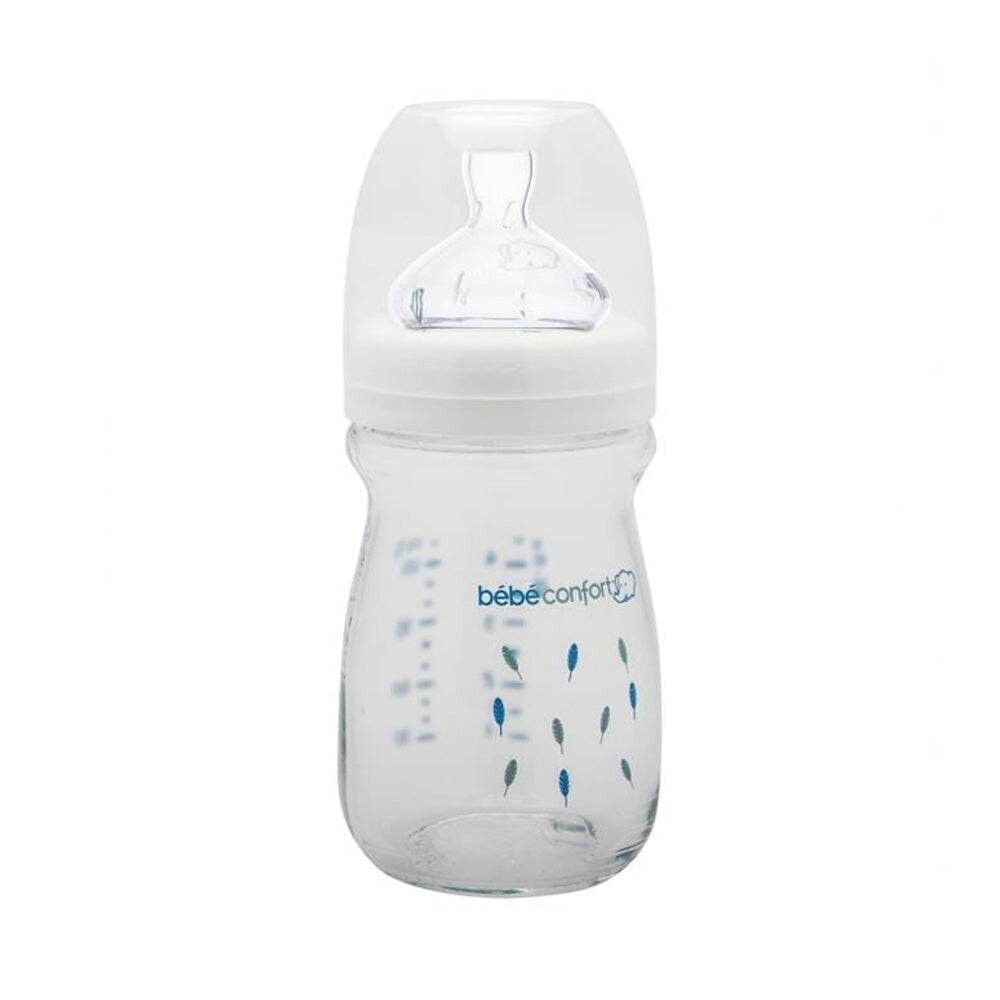 Bébé Confort Biberon en verre Emotion 0-6 mois 130 ml Bébé Confort Biberon en verre Emotion 0-6 mois 130 ml