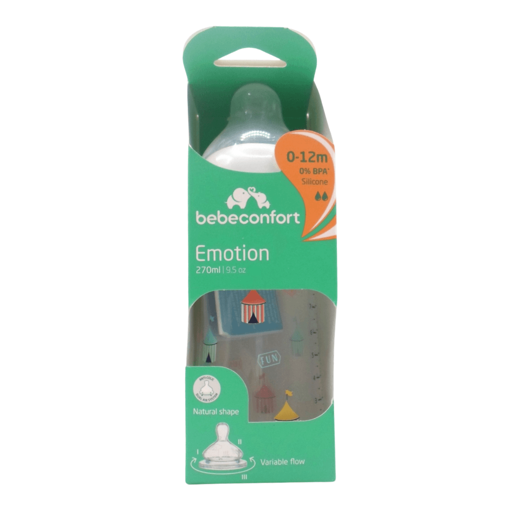Bébé Confort Biberon PP Emotion The Traveller blanc 0-12m 270 ml Bébé Confort Biberon PP Emotion The Traveller blanc 0-12m 270 ml