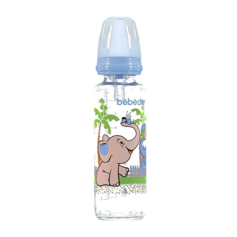 Bebedor Biberon en verre 250 ml 24302